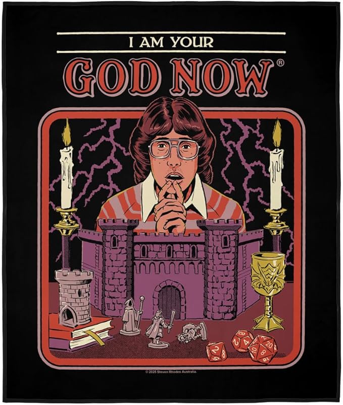 LOGOVISION Steven Rhodes I am Your God Now Outdoor Blanket for Picnic Beach Camping Park Tailgate 50x60