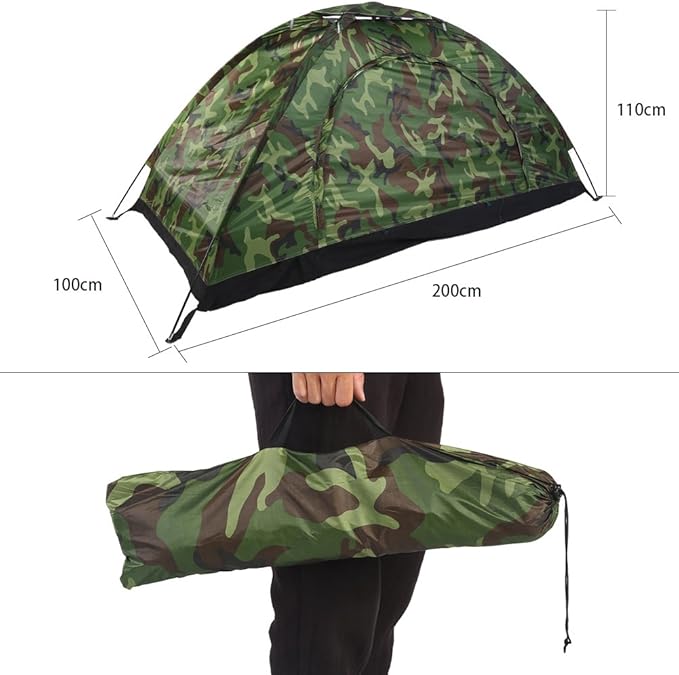 One Person Tent Outdoor up Beach Tent for Outdoor Garden Camping Fishing Picnic with Carry Bag
