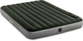 Intex 64763E Dura-Beam Standard Downy Air Mattress: Fiber-Tech – Queen Size – Built-in Foot Pump – 10in Bed Height – 600lb Weight Capacity