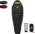 Down Sleeping Bag for Adults Cold Weather Ultralight &amp Compact 680FP Backpacking Sleeping Bag for Camping Hiking Mountaineering