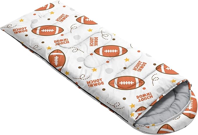 Kids Sleeping Bag for Boys GirlsCute Puppy Print-Lightweight Warm Portable Outdoor Indoor-Waterproof Cold Weather Resistant Sleeping Bag for Camping Hiking