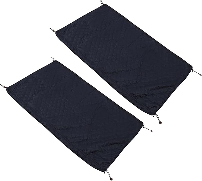 Camping Blanket 2 Pack | Tough Nylon &amp Polyester | Multifunctional Outdoor Blanket for Camping/Hiking/Indoor Use | Portable Travel Throw 31.5x55.1 Inch