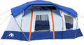 8 Person Tent for Camping AYAMAYA Waterproof Multi Room Large Family Tents with Skylight &amp Removable Rainfly &amp4 Large Mesh Windows and Divided Curtain for Separated Room