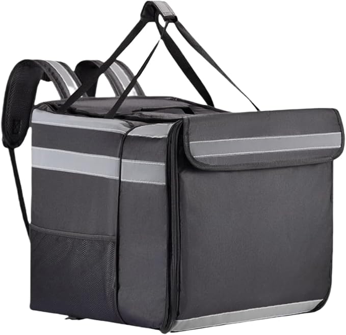 Commercial Grade Insulated Backpack Layered Plan Heat Immune for Providing Business Large Capacity Pizza Carrier Bag