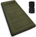 Camping cot Mattress Comfortable Portable Foldable Sleeping Pad for Adults Folding Floor Pad Easy to Store Guest Mat for Home Outdoor Indoor