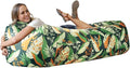 WEKAPO Inflatable Couch Air Lounger Chair - Camping &amp Beach Accessories Portable Blow up Sofa for Hiking Lawn Indoor/Outdoor Movies &amp Music Festivals. Lightweight and Easy to Set Up Air Ham