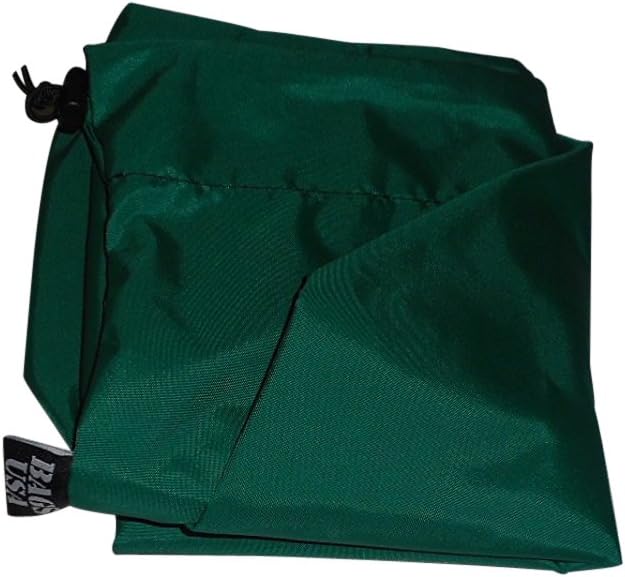 Sleeping Bag CoverJumbo Stuff Sacks Laundry Bag Made in USA. (Green)