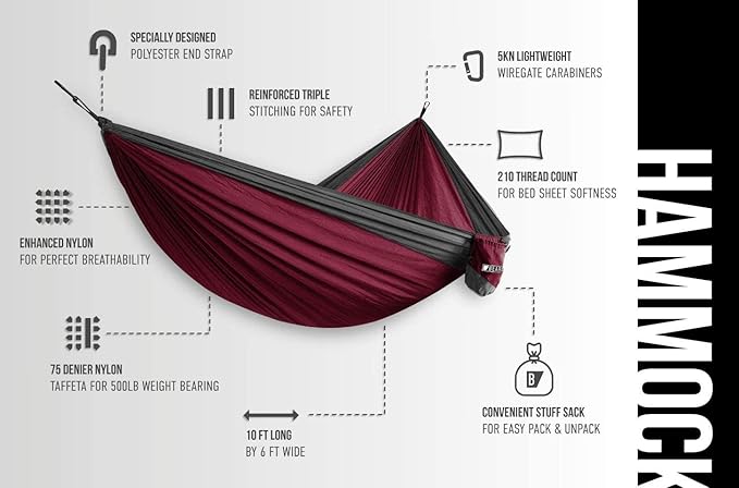 Double Hammock by Bear Butt