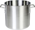 TrueCraftware- 12 qt. Aluminum Stock Pot with Riveted Handles 4mm Thickness- Multipurpose Pot Cookware Large Stockpot Stew For Cooking Simmering Soup Seafood Stock Home Kitchen Restaurant