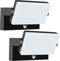 40W LED Wall Pack Lights Outdoor Motion Sensor360 °Rotation 5000K 6000K 4000K Selectable Exterior Flood Lighting Fixture Sconce for Porch Garage Patio