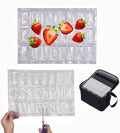 SprotEmblema 2 PCS Flexible Ice Mat for Food Cooling - Leakproof Gel Ice Sheet Cuttable &amp Foldable Cooler Pad for Lunch Box Beach BBQ Parties &amp Travel