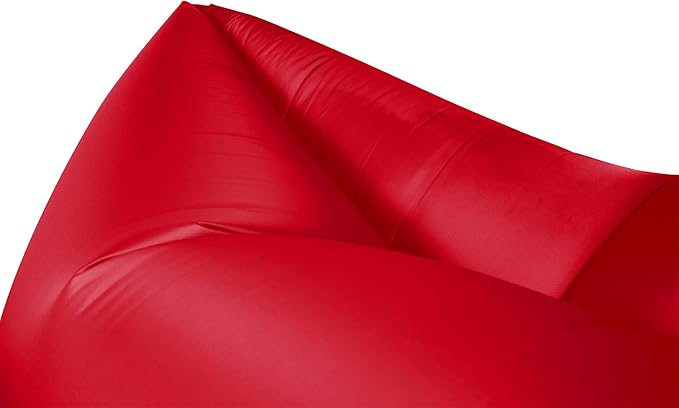 Fatboy Lamzac The Original Version 3.0 Inflatable Lounger with Carry Bag Red