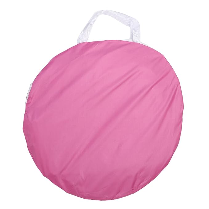 Baby Beach Tent Sun Shade Pop Up Tent with Pool for Outdoor Activities Lightweight and Portable (Roseate)
