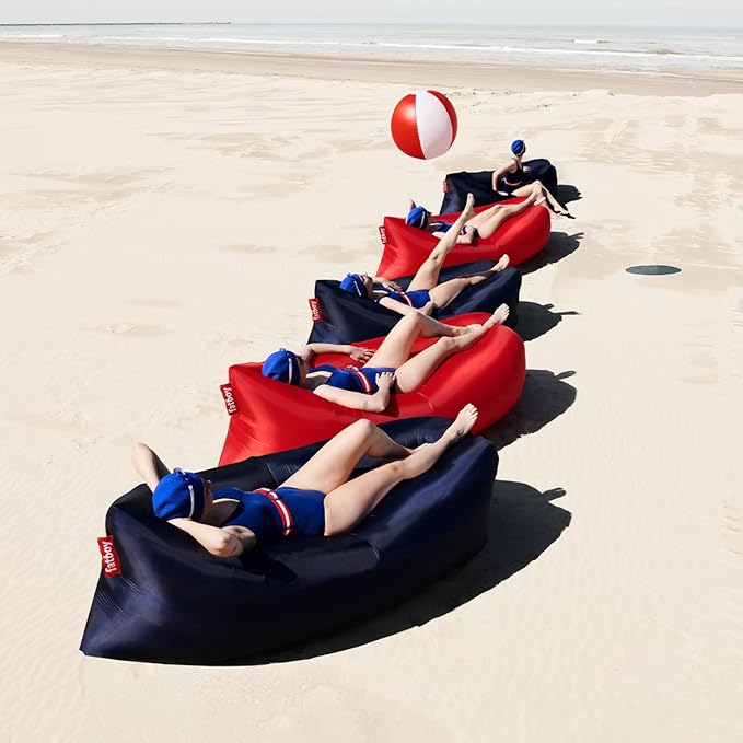 Fatboy Lamzac The Original Version 3.0 Inflatable Lounger with Carry Bag Red