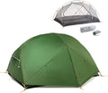 Naturehike Mongar UL Tent [2025 Upgrade] - 1-2 Person Ultralight 3 Season Camping Tent Waterproof One Person Two Person Backpacking Tent for Hiking Cycling Easy Setup