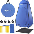 ROPODA Pop Up Tent 83inches x 48inches x 48inches Upgrade Privacy Tent Porta-Potty Tent Includes 1 Removable Bottom 8 Stakes 1 Removable Rain Cover 1 Carrying Bag