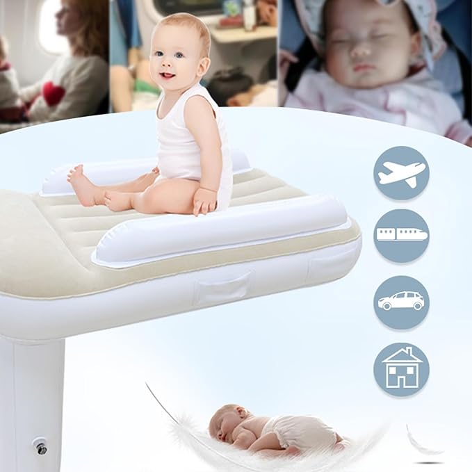 Inflatable Bed for Travel Foldable Design with Quick Inflation Lightweight Portable Sleeping Mattress Portable Mattress