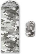 Sleeping Bags for Adults and Kids Backpacking Camping Sleeping Bags for Girls and Boys Lightweight Waterproof Cold/Warm Sleeping Bag for All Season