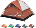 Camping Tent Waterproof 2/3/4 Person Tents for Camping Lightweight Easy Set Up Outdoor Hiking Tent Backpacking Tent with Carry Bag Backpack Tent Suit for Family Beach Hiking Travel