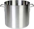 TrueCraftware- 20 qt. Aluminum Stock Pot with Riveted Handles 4mm Thickness- Multipurpose Pot Cookware Large Stockpot Stew For Cooking Simmering Soup Seafood Stock Home Kitchen Restaurant