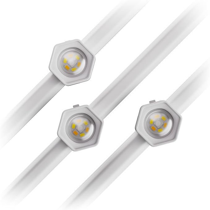 Oelo 147ft (45m) Smart Multicolor Outdoor Permanent Lights with Black Channel