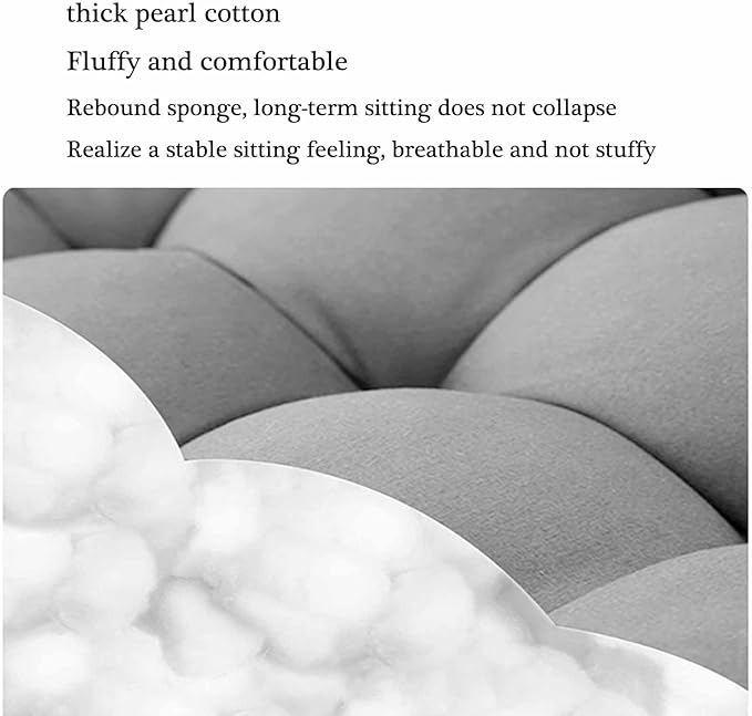 Portable Fold Out Chair Bed with Thickened Pearl Cotton Comfortable Outdoor Chairs for Camping Office Rest and Courtyard