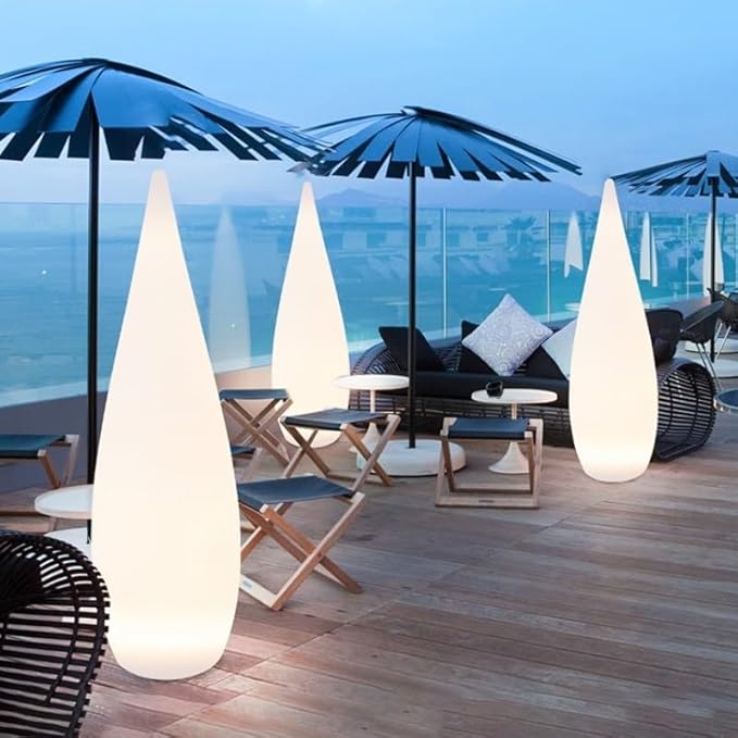Outdoor Water Drop Lights Waterproof Lawn Light Courtyard Garden Terrace Atmosphere Lights Landscape Courtyard Decorations Floor Lamps Path Light Modern Holiday Lamps