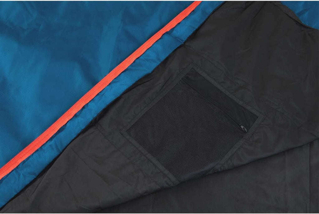 Snugpak Travelpak Traveler Sleeping Bag with Mosquito Net Lightweight Petrol Blue