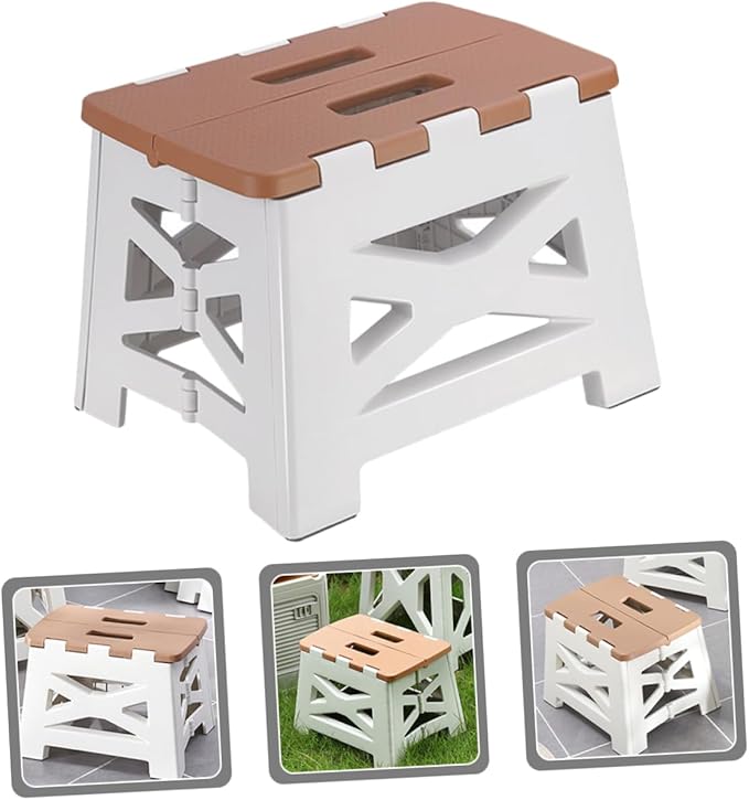 GANAZONO Portable Folding Camping Stool Compact Lightweight Outdoor Seat for Fishing Hiking BBQ Beach Trips Easy to Carry Camp Chair