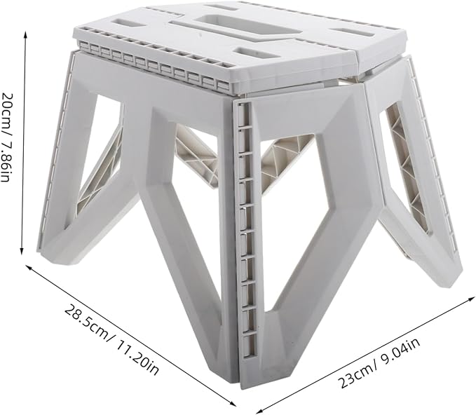 Small Portable Chair Lightweight Foldable Stool for Adults for Camping Fishing Travel Outdoor Activities Easy to Clean Design Versatile Use