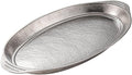 Titanium Fish Plates Oval Serving Dishes Large Capacity Dual-Ear Design Extra-Thick Flat Bottom Perfect for Camping Picnics Outdoor Dining &amp Home Use (S)