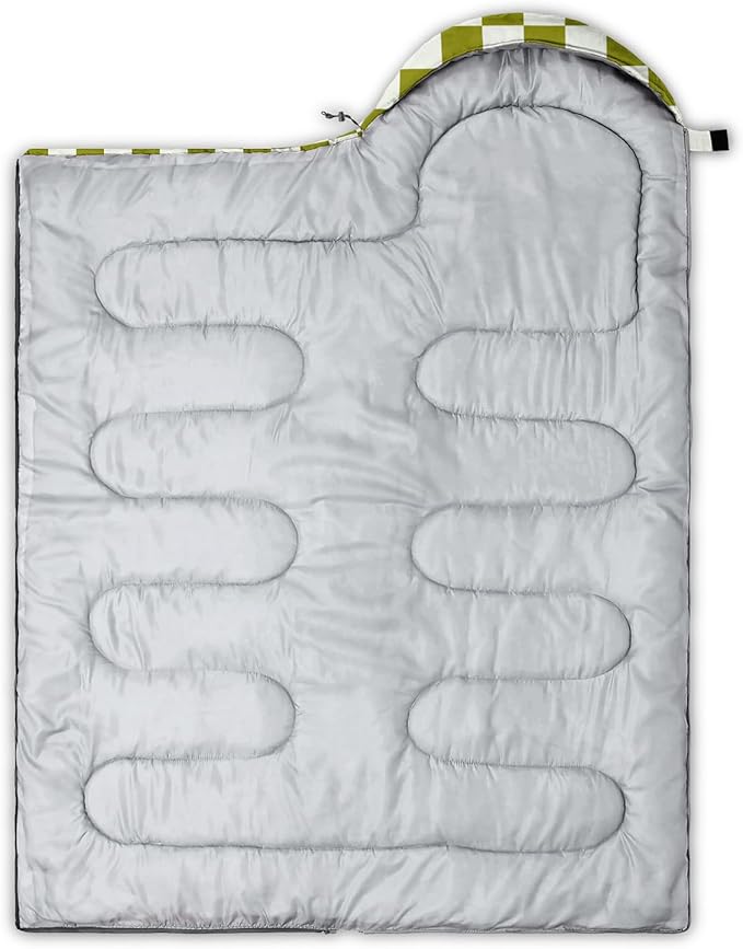 Sleeping Bags for Adults and Kids Backpacking Camping Sleeping Bags for Girls and Boys Lightweight Waterproof Cold/Warm Sleeping Bag for All Season
