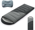 Sleeping Bags for Adults &amp Kids Lightweight Waterproof 3-4 Season Warm with Inflatable Pillow–Compact Portable Sleeping Bag for Cold Weather Camping Hiking Travel Indoor/Outdoor Use