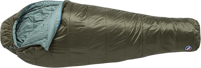 Big Agnes Anthracite - Backpacking Sleeping Bag 3 Season Lightweight Compact