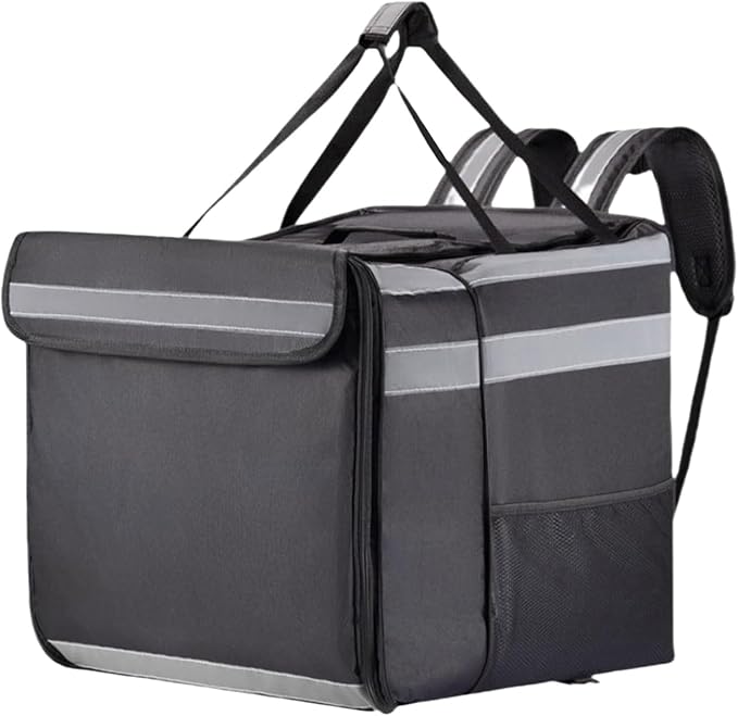 Commercial Grade Insulated Backpack Layered Plan Heat Immune for Providing Business Large Capacity Pizza Carrier Bag