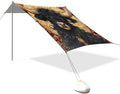 Beach Tent Sun Shelter Black Yak Lightweight &amp Easy Setup Beach Shade Canopy for Camping Fishing