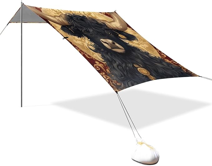 Beach Tent Sun Shelter Black Yak Lightweight &amp Easy Setup Beach Shade Canopy for Camping Fishing