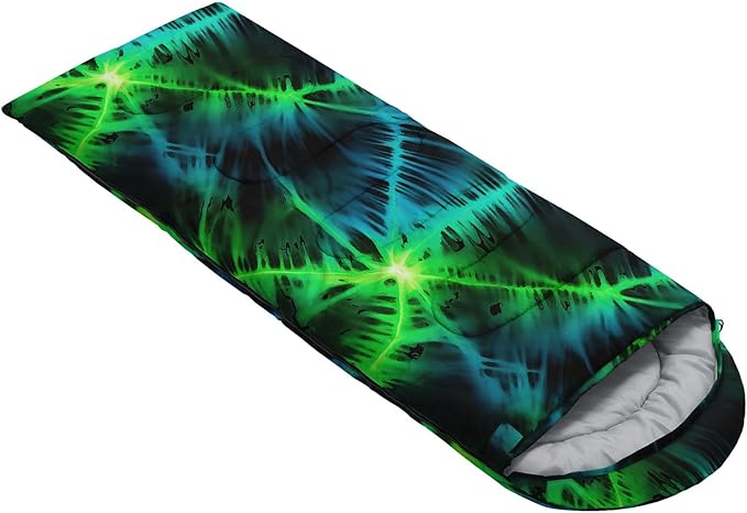 Kids Sleeping Bag for Boys GirlsBasketball Print-Lightweight Warm Portable Outdoor Indoor-Waterproof Cold Weather Resistant Sleeping Bag for Camping Hiking