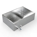 Marada Maple Syrup Evaporator Pan with Dual Interface Steam Table Pan304 Stainless Jam Food Chafing for Home Outdoor Cooking (30L x 20W x 9.5H)