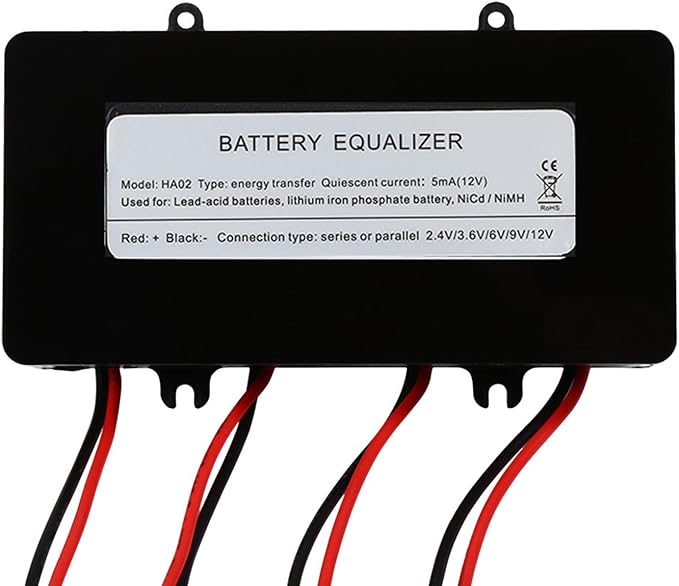 Battery Balancer Equalizer Battery Voltage Balancer 48V New Charger Reverse Polarity Protection Maintains Balance