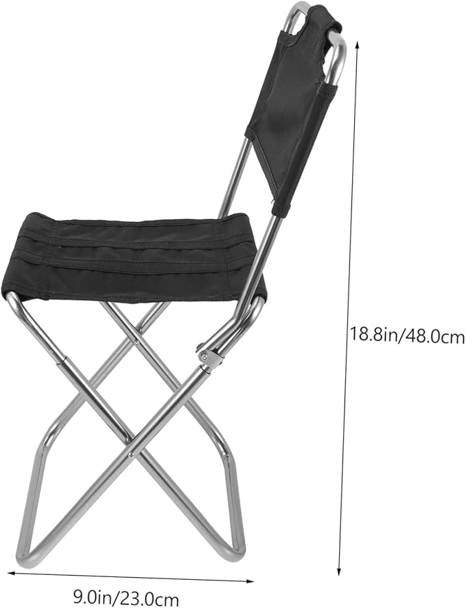 Portable Folding Chair Beach Camping Lounging Stool Outdoor Leisure Furniture Gear
