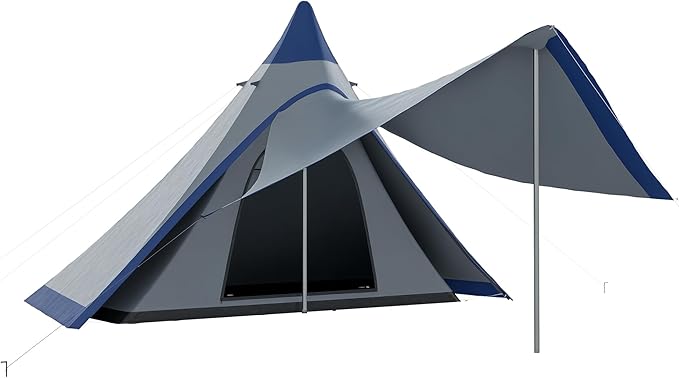Outsunny Tents Camping Teepee Tent