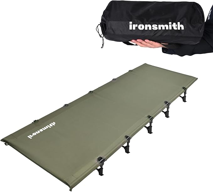 ASGARD Camping CotPortable Camping Bed for Adults ChildrenFoldable Sleeping cots for HikingCampingTravel Foldable Bed for Office nap Support 330LB Ultralight Backpacking Gear