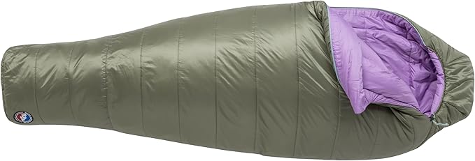Big Agnes Anthracite - Backpacking Sleeping Bag 3 Season Lightweight Compact