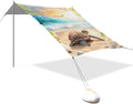 Beach Tent Sun Shelter Sea Turtle Sunny Beach Lightweight &amp Easy Setup Beach Shade Canopy for Camping Fishing