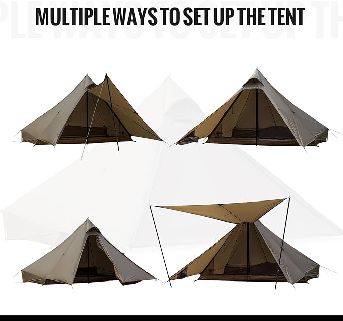 OneTigris Tetra Ultralight Tent Upgraded 1-2 Person Waterproof 3 Season Ideal for Camping Hiking Trekking Backpacking Bushcraft