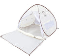 S'More 1/2 Person Beach Tent Lightweight &amp Easy Set Up Pop up Tent UFP 30+ Quick Portable Sun Shade Shelter for BeachPicnic Backyard Festival