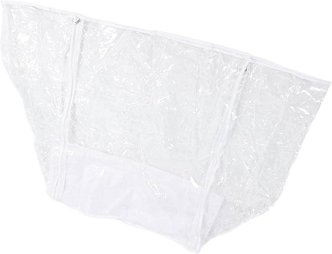 Sheet Pan Rack Cover Transparent Foldable PVC Foodservice Bread Rack Cover for Home Kitchen Restaurant (20 Tier)