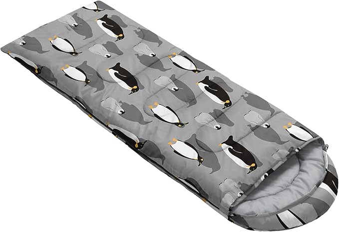 Galaxy Wolf Camping Sleeping Bags Warm &amp Cool Weather Waterproof Backpacking Blue Purple Starry Sky Sleeping Bag All Seasons Camping for Adult Kids Boy Girls Camping Gear Equipment Traveling