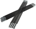 Fiberglass Tent Pole Replacement Kit 2 Preassembled Poles for Hiking Camping Backpacking 15.6 Ft Lightweight Durable